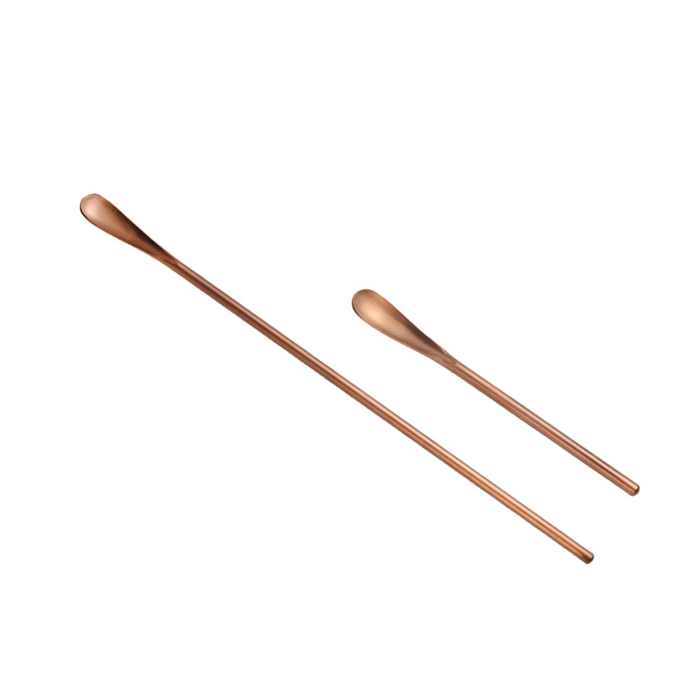 Bar Spoon Twisted - 2Pcs Stainless Steel Cocktail Spoons Long