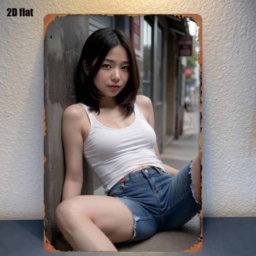 Metal Wall Art Decor 2D Flat I - Home Bar Cafe ulasan dan harga