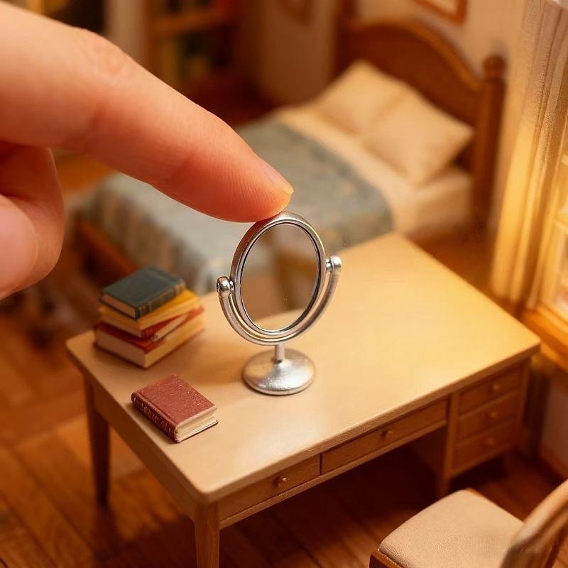 1Pcs Miniature Retro Mirror Dr - Home Bargains ulasan dan harga