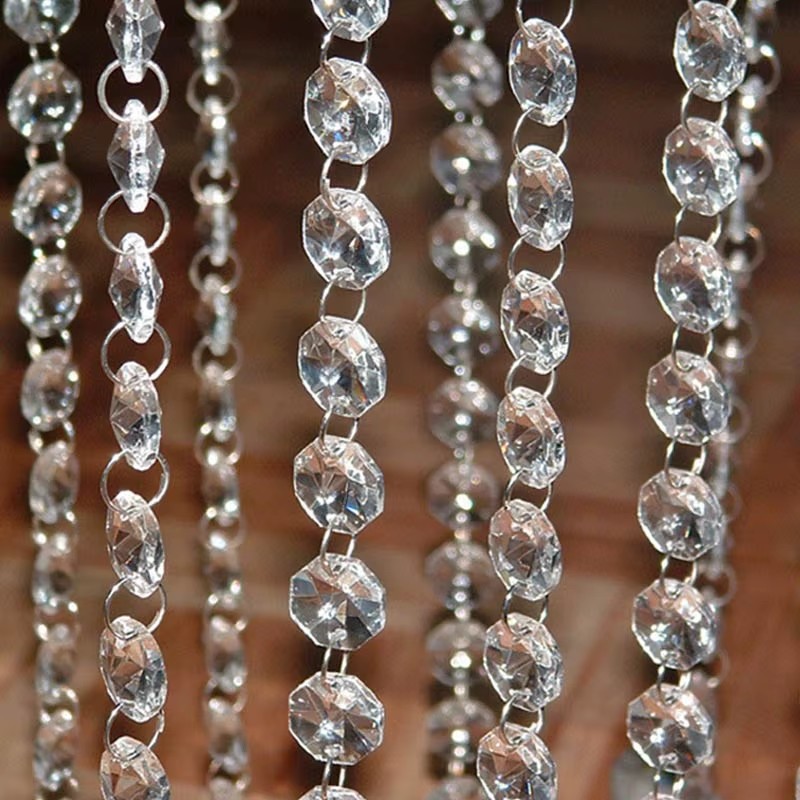 5m Transparent Acrylic Crystal - Home Bargains ulasan dan harga