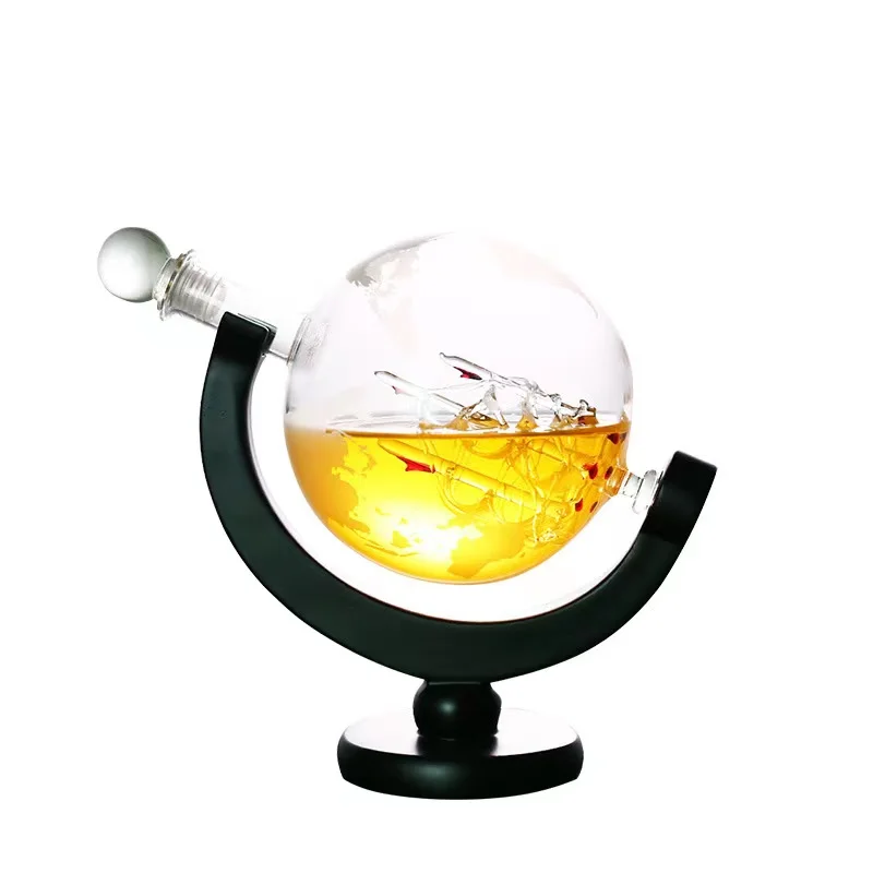 Whiskey Glass Set Crystal Glob - Decanter Globe Set ulasan dan harga