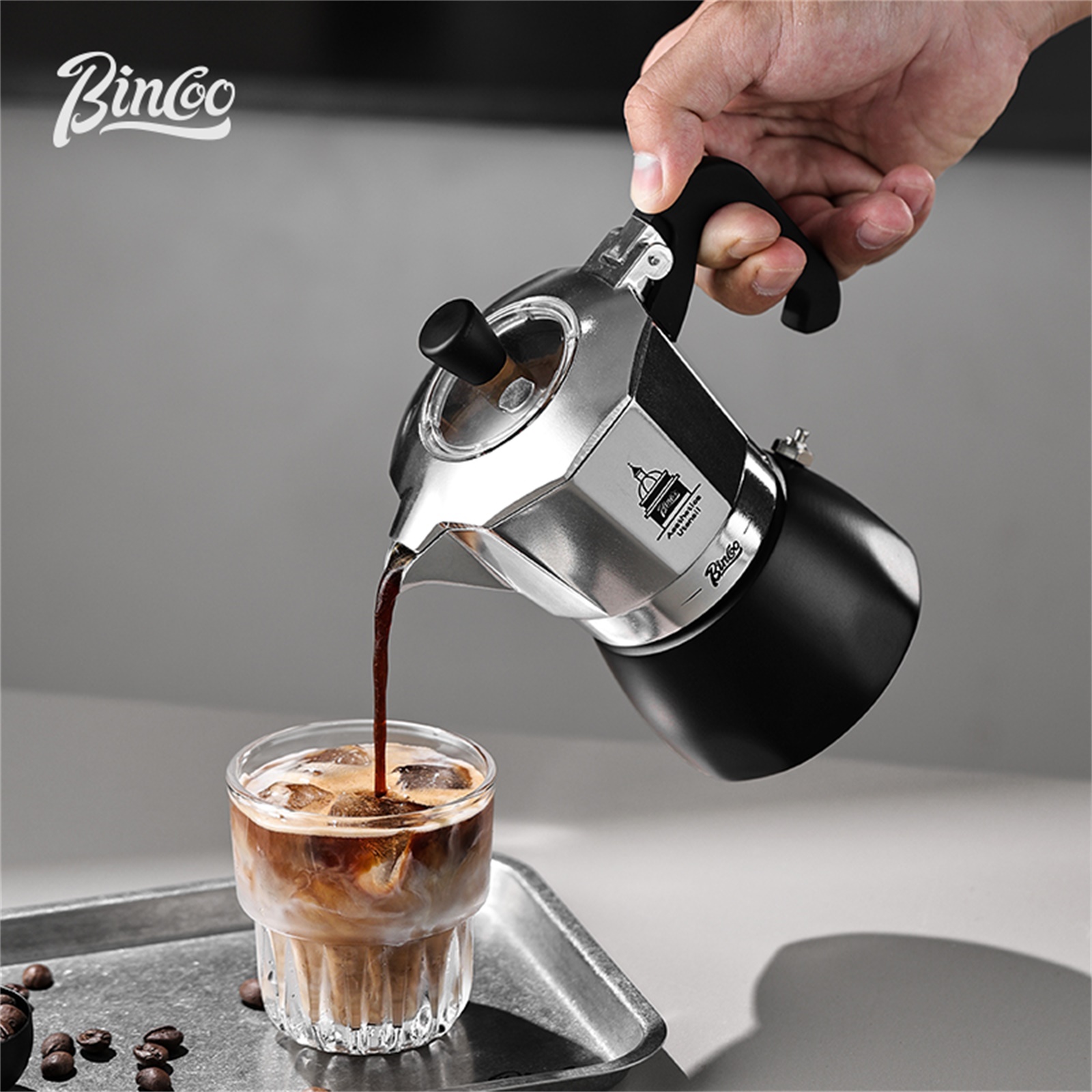 BINCOO Double Valve Moka Pot，E - Home Barista ulasan dan harga