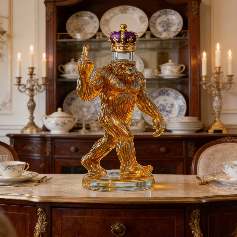 Funny Bigfoot Crown Whiskey De - Home Bargains ulasan dan harga