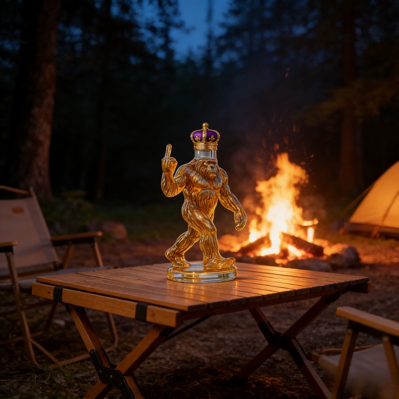 Funny Bigfoot Crown Whiskey De - Home Bargains ulasan dan harga