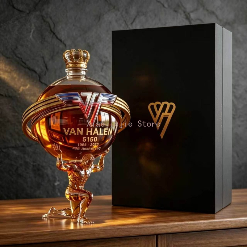 Van Halen Pattern Atlas Figure - Decanter Globe Set ulasan dan harga