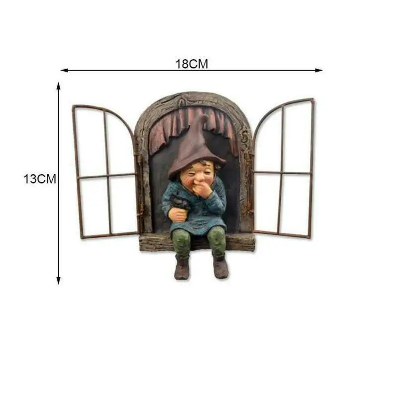 Naughty Garden Statue Elf Go O - Home Bargains ulasan dan harga