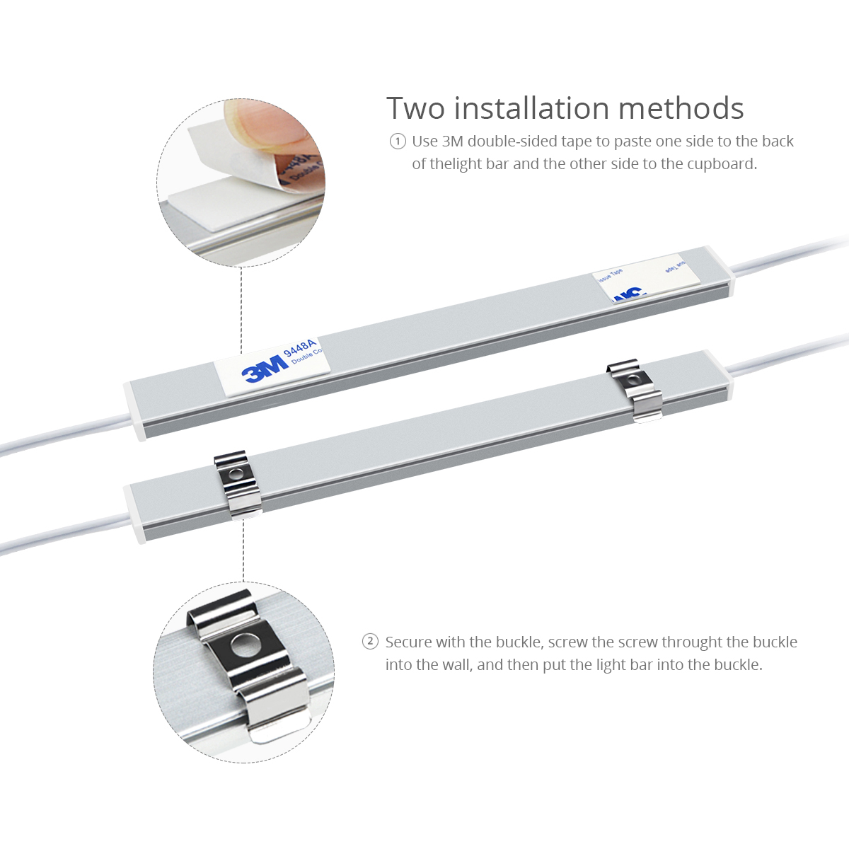 1-5 Pcs Kitchen Tuya Smart LED - Home Bargains ulasan dan harga