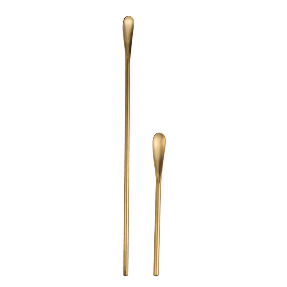 2Pcs Stainless Steel Stirring  - Bar Spoon Twisted ulasan dan harga