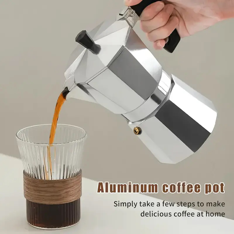 Classic Aluminum Moka Pot 50-3 - Home Barista ulasan dan harga