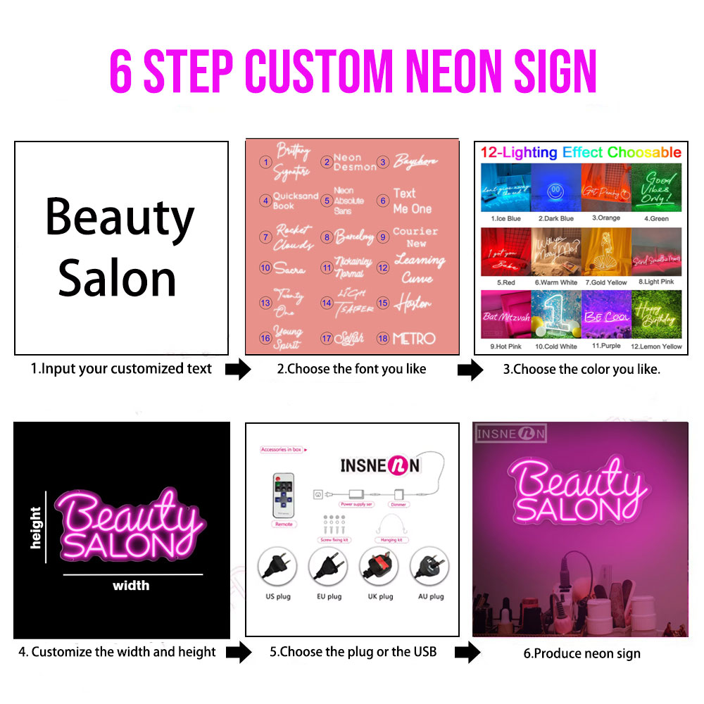 Custom Led Neon Signs LED Ligh - Home Bar Accessories ulasan dan harga