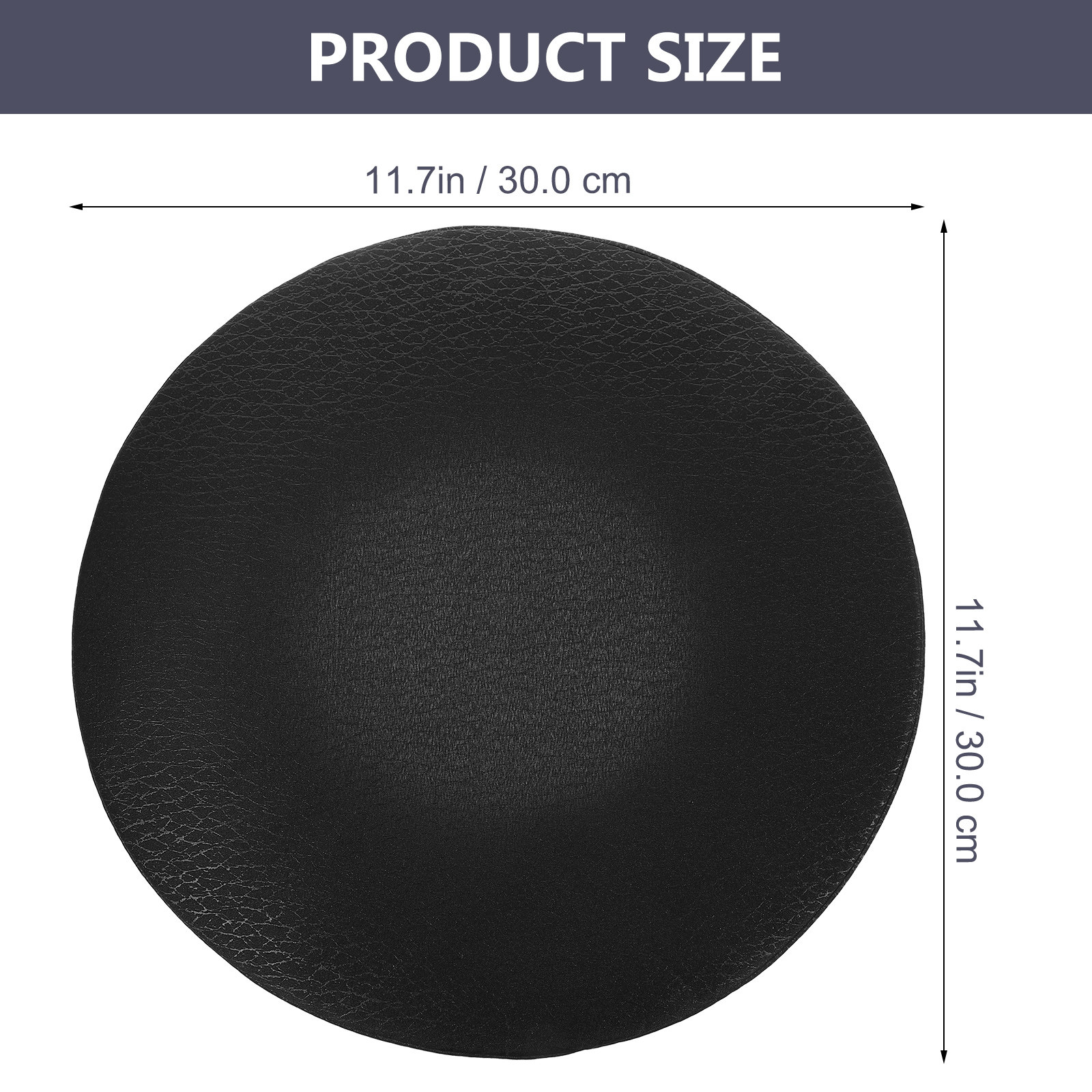 Round Stool Cover Black Elasti - Home Bar Stools ulasan dan harga